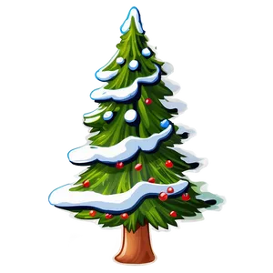 Christmas Pine Trees PNG Xjv27 PNG