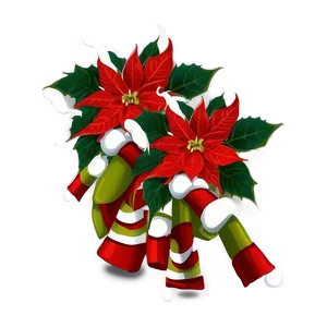 Christmas Poinsettia Flower PNG Prr