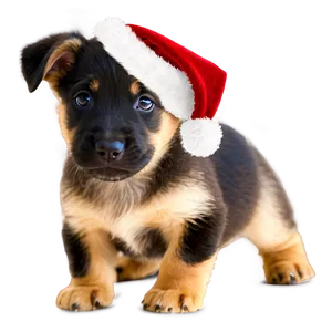Christmas Puppy PNG 05062024