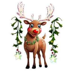 Christmas Reindeer Png 42 PNG image