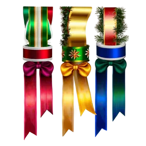 Christmas Ribbon Png 75 PNG image