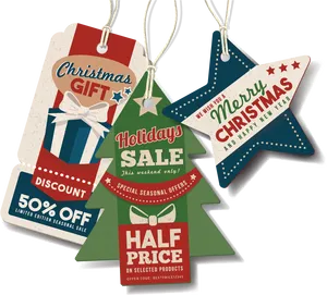Christmas_ Sale_ Tags_ Vector_ Design PNG image