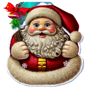 Christmas Santa A PNG