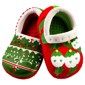 Christmas Slippers PNG Kll