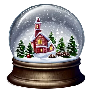 Christmas Snow Globe Wonderland PNG 89 PNG