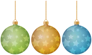 Christmas_ Star_ Patterned_ Baubles