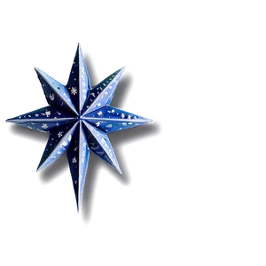 Christmas Star Topper PNG 46