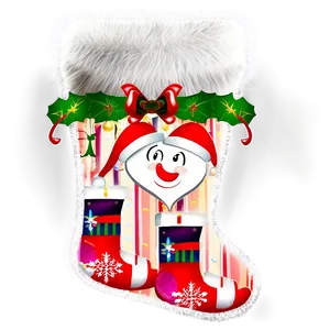 Christmas Stocking C PNG image