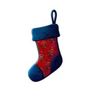 Christmas Stocking Silhouette Png 06272024 PNG image