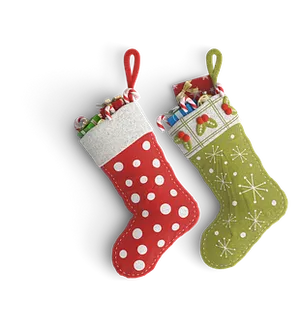Christmas Stockings Filledwith Gifts