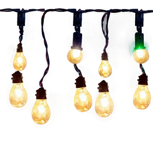 Christmas String Lights PNG Ryv