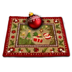 Christmas Themed Carpet PNG 19