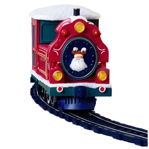 Christmas Train Set PNG Igb24