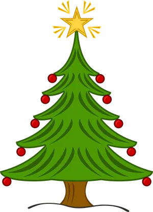 Christmas Tree Clip Art PNG image