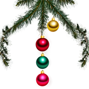 Christmas Tree Merry Wishes PNG 96