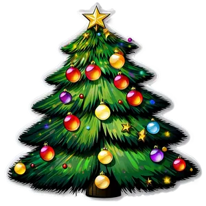Christmas Tree Sticker PNG Orx20 PNG