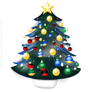 Christmas Tree Transparent Clip Art PNG 05262024 PNG