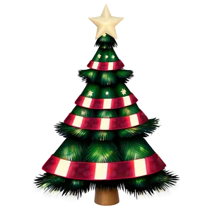 Christmas Tree With Star Transparent Png 05262024 PNG image