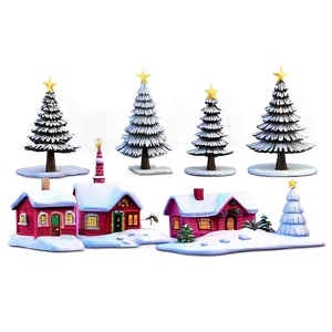 Christmas Village Sets PNG 06122024 PNG
