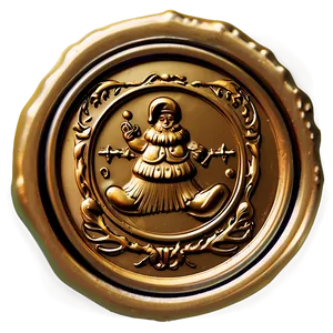 Christmas Wax Seal PNG Kjn PNG