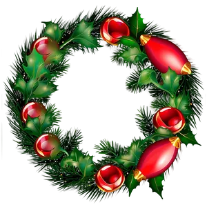 Christmas Wreath Decoration Png Xdb78 PNG image