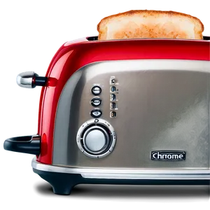 Chrome Finish Toaster PNG 35