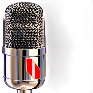 Chrome Radio Microphone PNG Dvo PNG