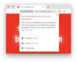 Chrome Security Warning Not Secure PNG