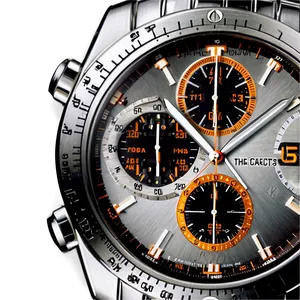 Chronograph Watch Png 05212024 PNG image