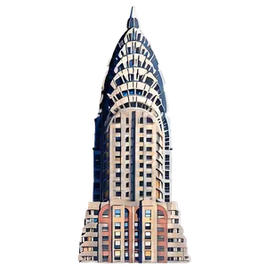 Chrysler Building Architecture Detail PNG Gqt PNG
