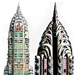 Chrysler Building Architecture Detail PNG Wtf96 PNG