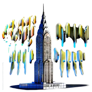 Chrysler Building Detailed Architecture Png Dhg11 PNG image