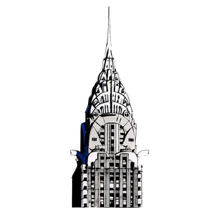 Chrysler Building Gothic Features Png Mxy74 PNG image