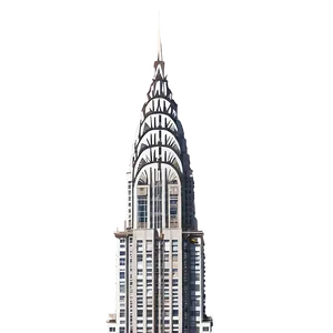 Chrysler Building In Fog Png 06252024 PNG image