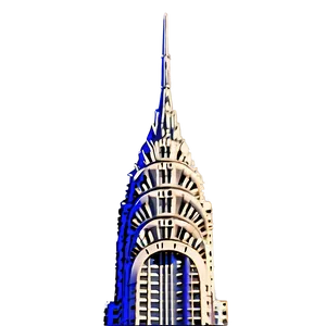 Chrysler Building Spire Close-up PNG 14 PNG