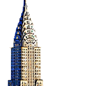Chrysler Building Sunlit Glow PNG 06252024 PNG