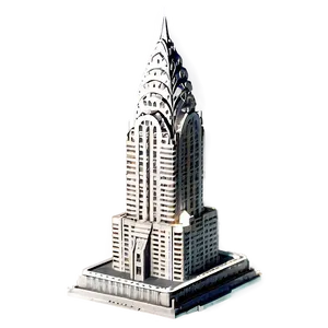 Chrysler Building Top View PNG Sxc60 PNG