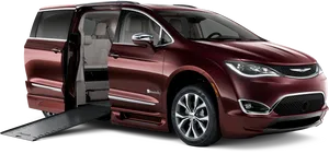 Chrysler Pacific Hybrid With Ramp PNG