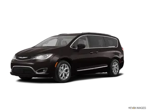 Chrysler Pacifica Black Minivan PNG
