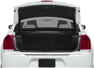 Chrysler Sedan Trunk Open PNG image