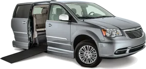 Chrysler Townand Country Minivanwith Ramp PNG