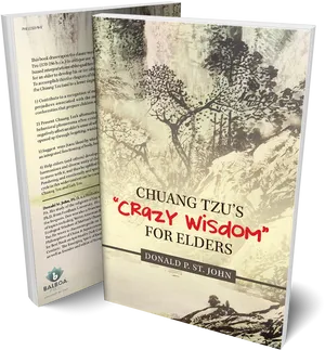 Chuang Tzus Crazy Wisdom Book Cover PNG image