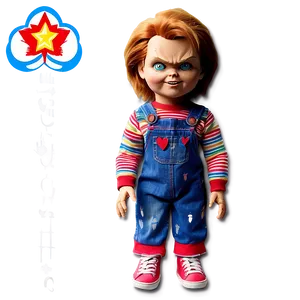 Chucky Doll Outfit PNG 49