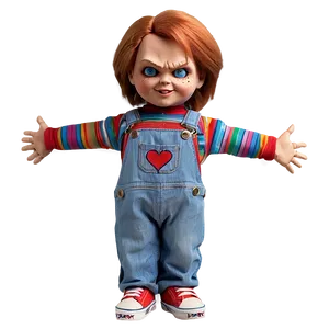 Chucky Doll Pose Png Keo PNG image