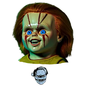Chucky Head PNG Mkx6 PNG