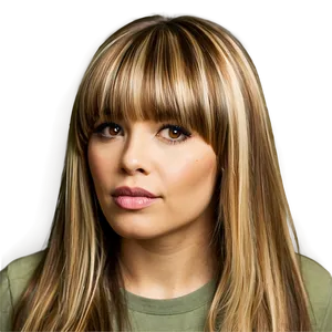 Chunky Blonde Highlights PNG Wfh PNG