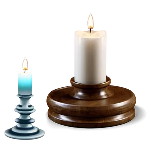 Chunky Candlestick Feature PNG Dkq PNG