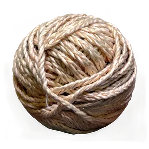 Chunky Knit Yarn Ball Png 06212024 PNG image