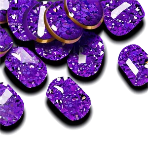 Chunky Purple Glitter PNG 06252024 PNG