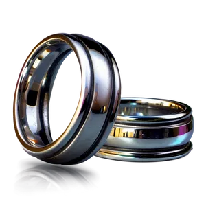 Chunky Silver Ring Png 06212024 PNG image